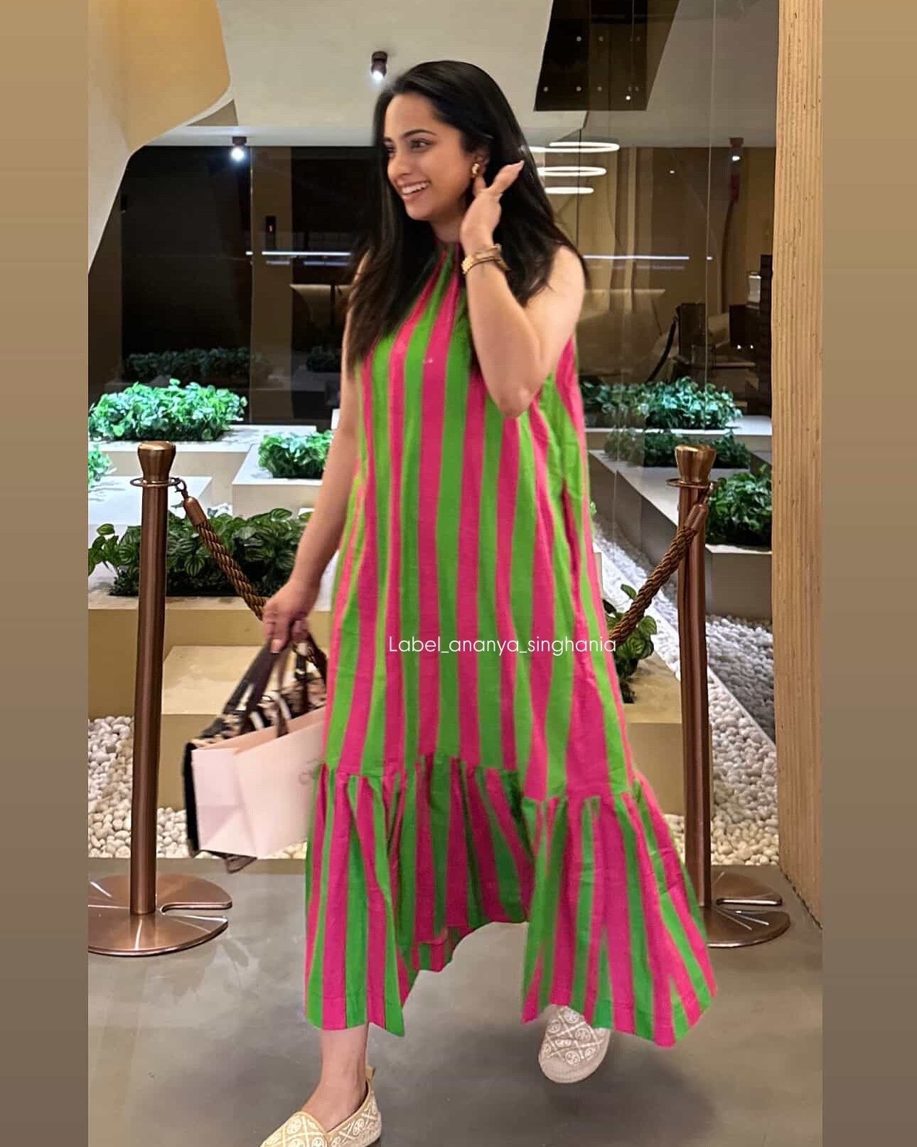 PEEKABOO DRESS