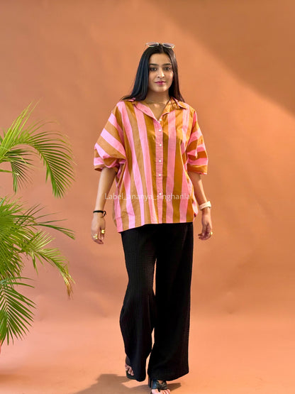 Freesize shirt (p&b)