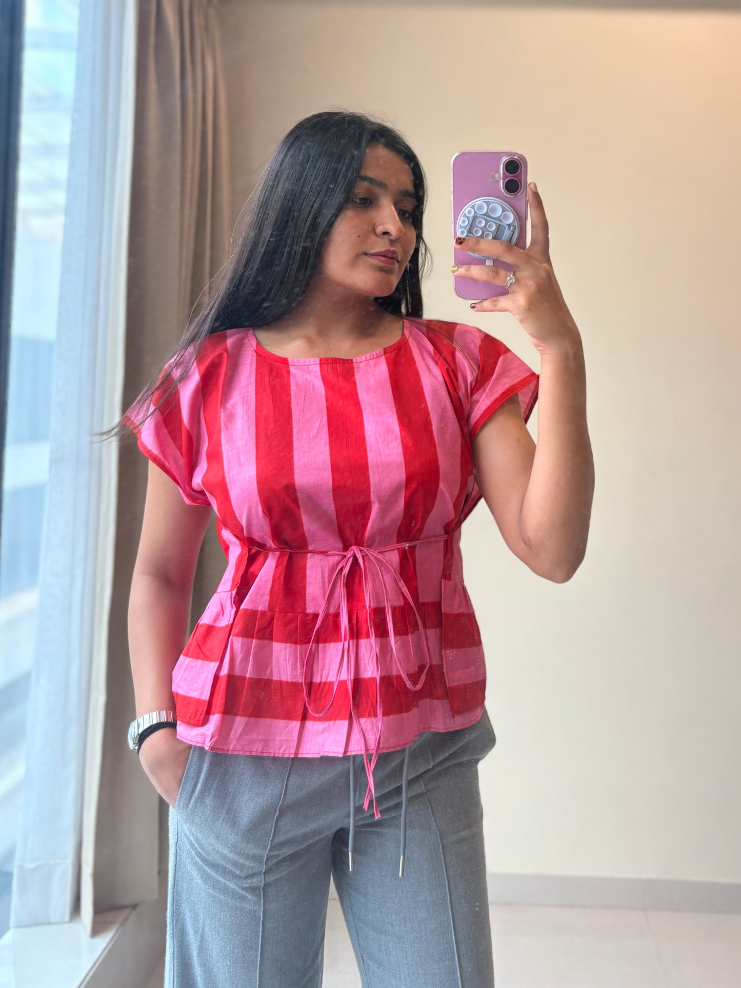 TIE ME UP TOP(shirt)