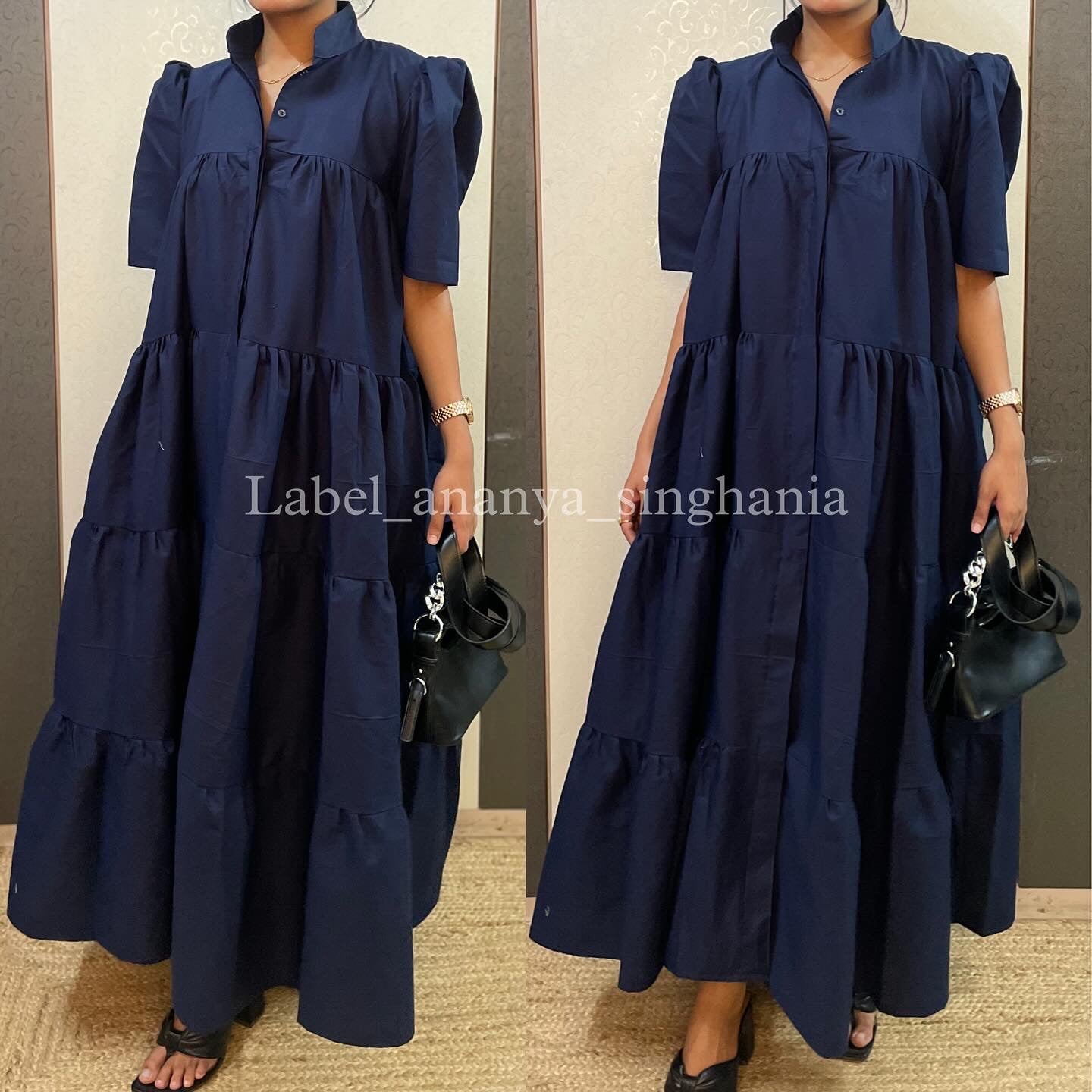 FOUR TIER SHIRT DRESS