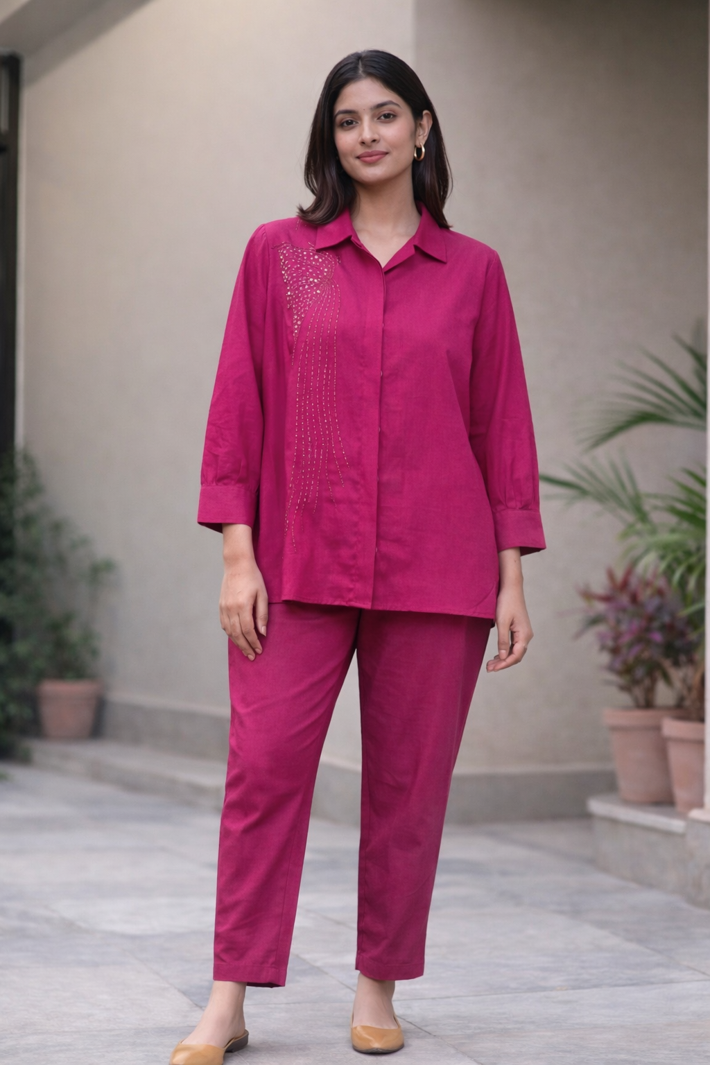 Pink butterfly Co-ords