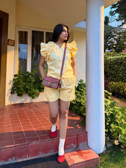 Frilled Shirt/Co-ords