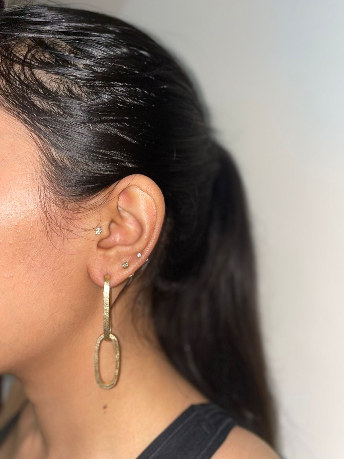 07 PURE BRASS EARINGS