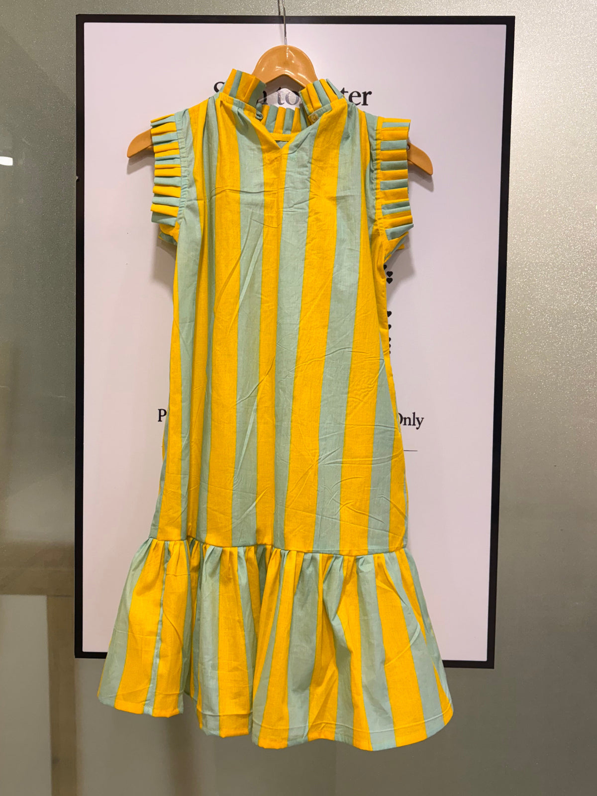 Jazz stripes dress