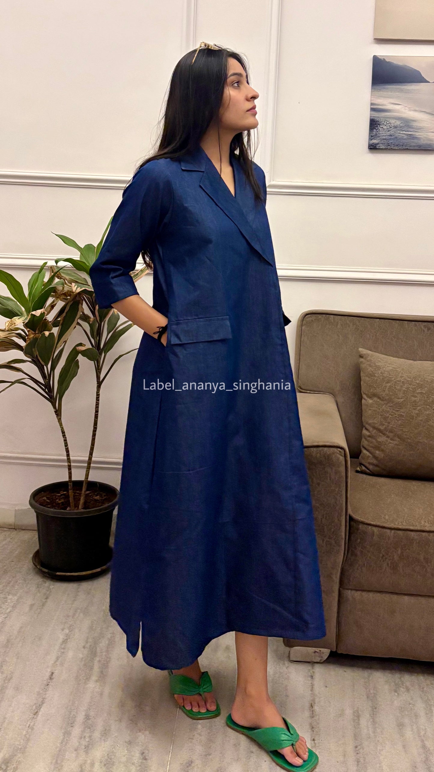 DAISY DENIM DRESS