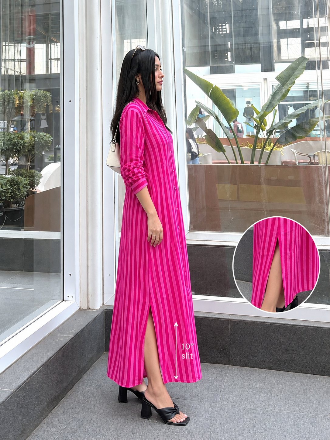 DEEPIKA’s SHIRT DRESS